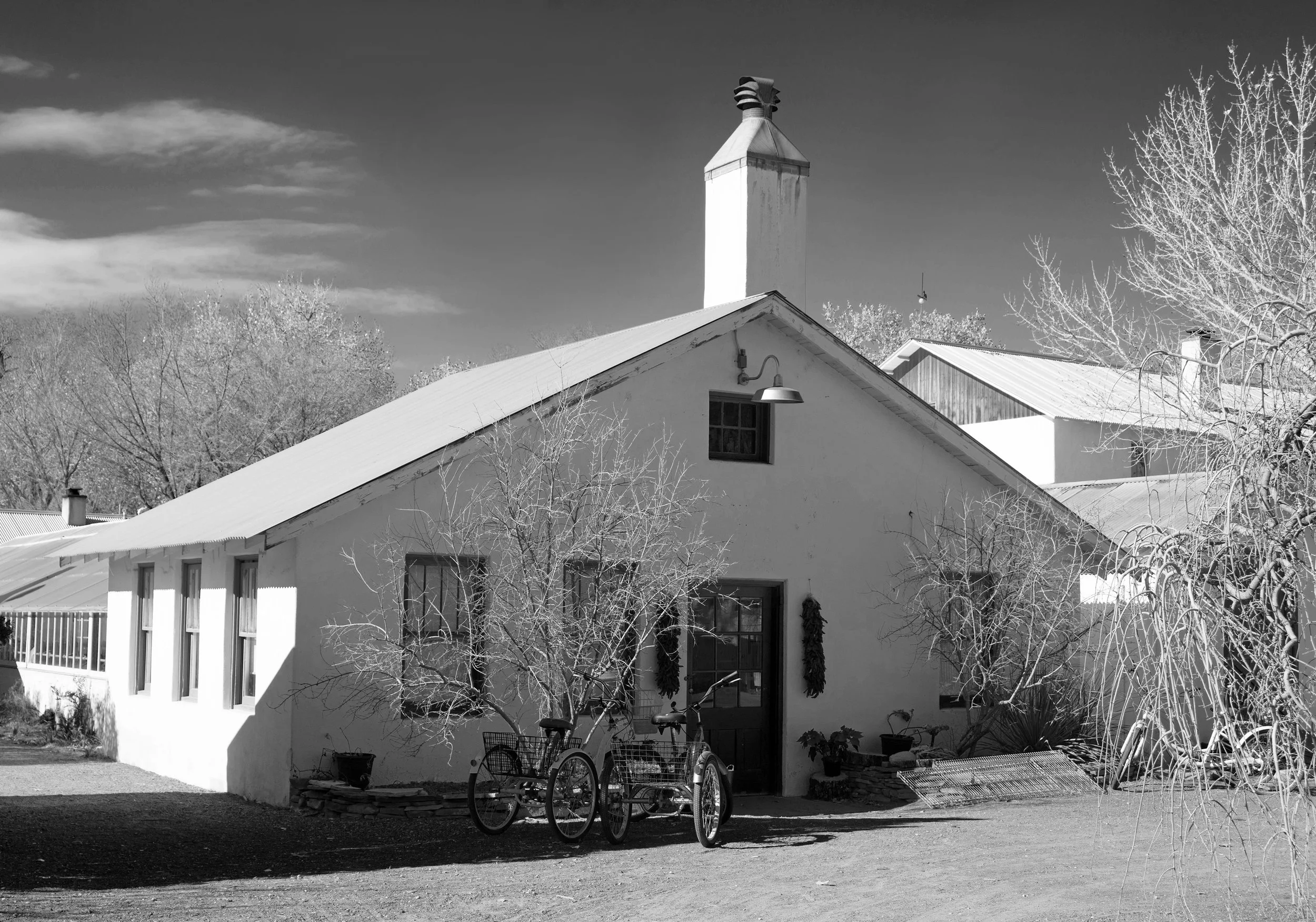 Greenhouse, Los Poblanos, Los Ranchos de Albuquerque, Winter 2022