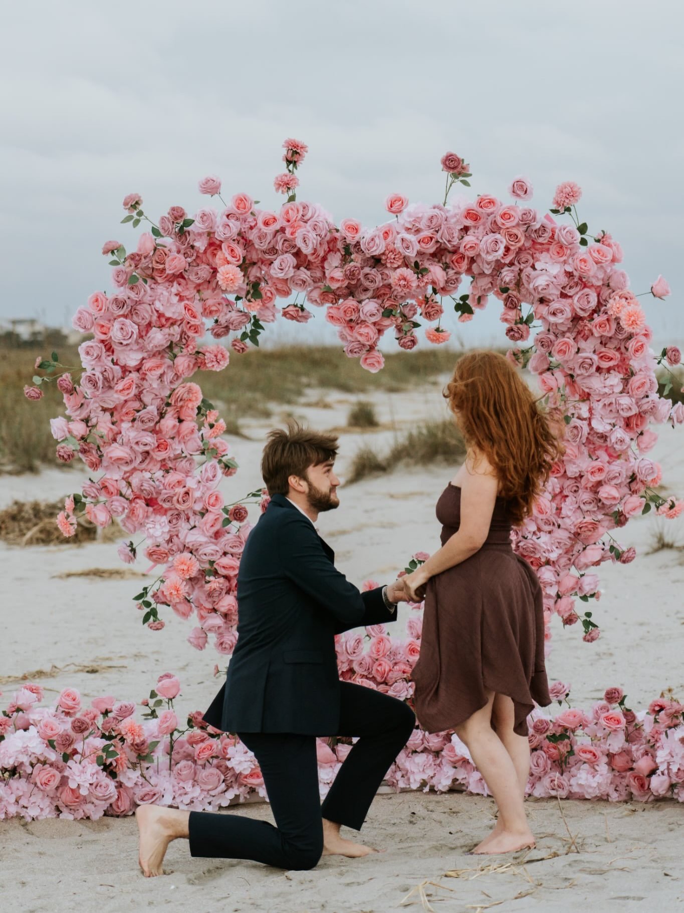 Imagine this is where you say, &ldquo;I do!&rdquo; 

Let us help set up the backdrop to your dream proposal. 

#charlestonproposal #engagement #beachengagement