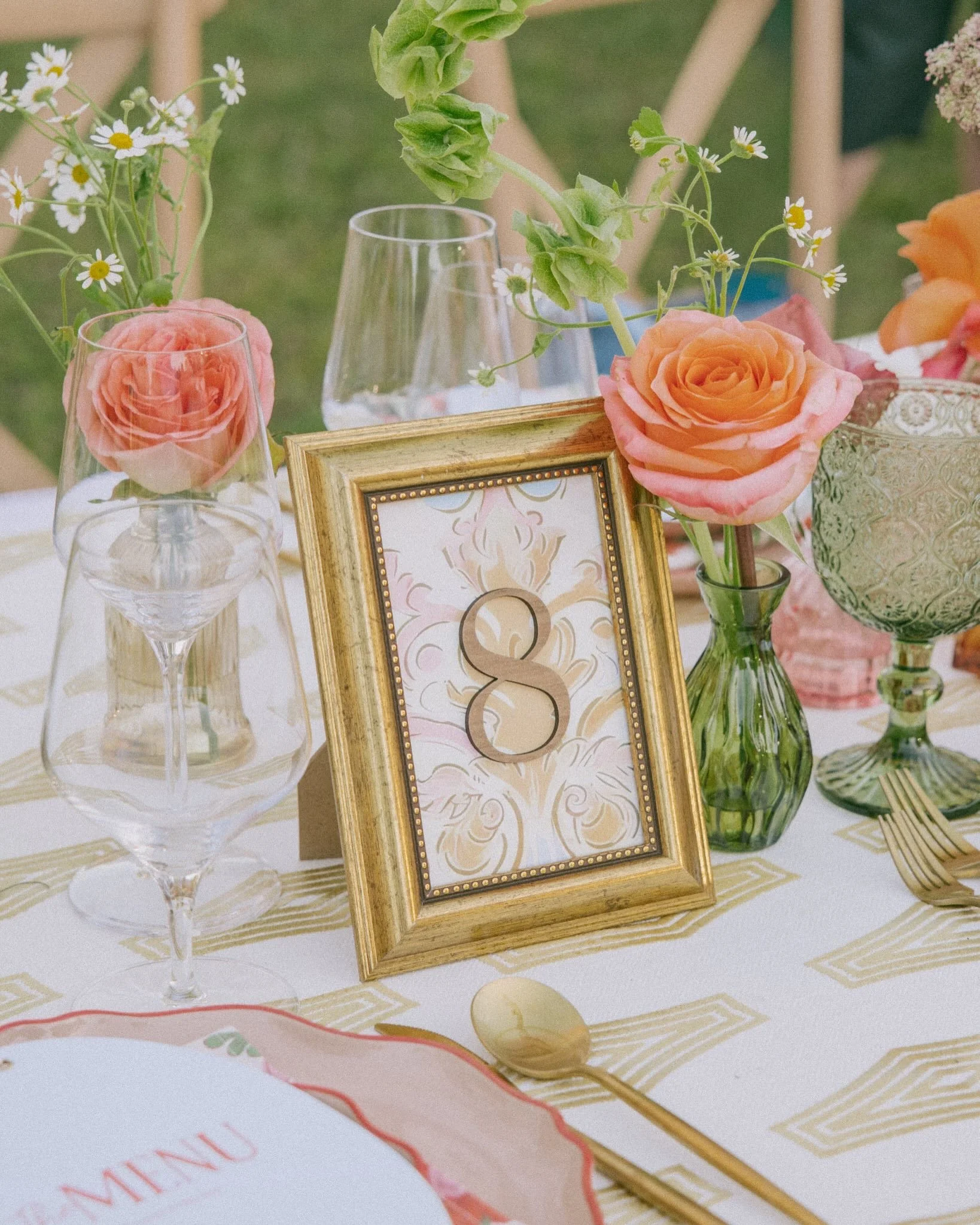 Boring table numbers are OUT. Let us help reflect your style and theme down to the smallest details.