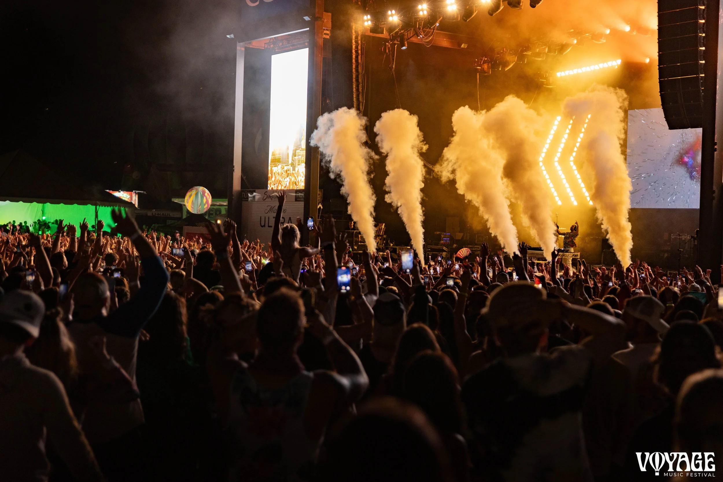 Crowd at Voyage Music Festival 2024 @shotbyoh