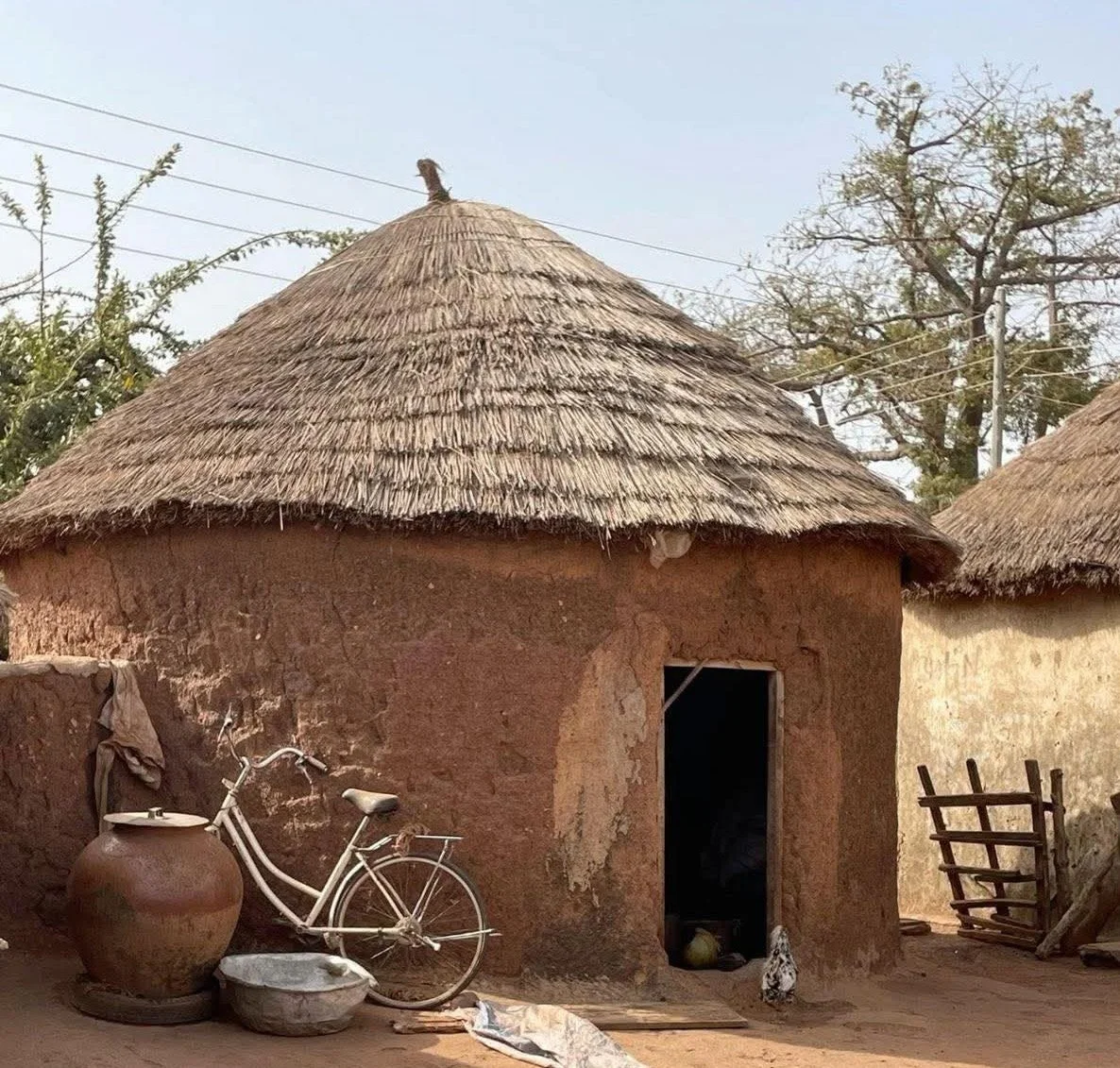 Himba House in Northern Namibia