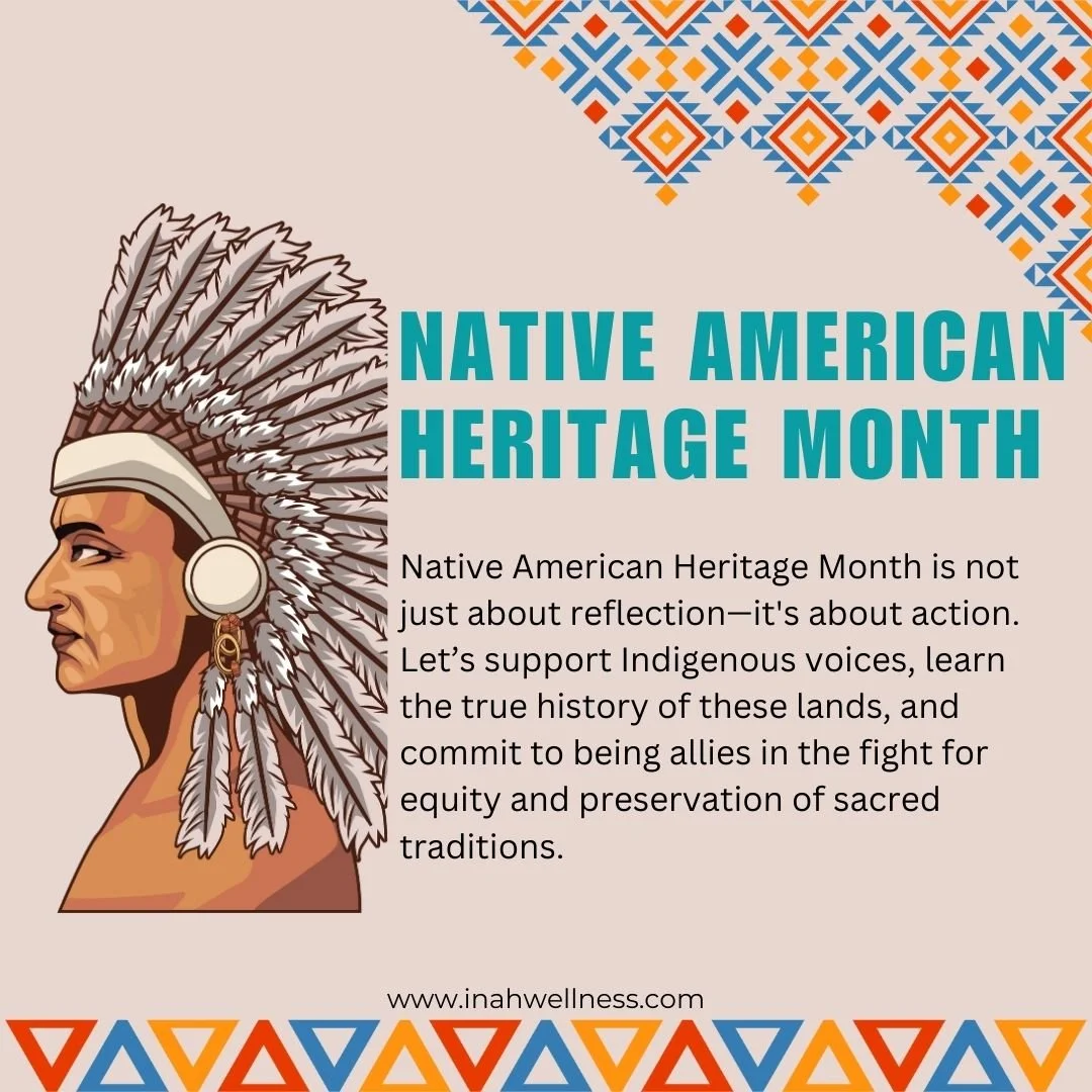 Native American Heritage Month is not just about reflection&mdash;it's about action. Let&rsquo;s support Indigenous voices, learn the true history of these lands, and commit to being allies in the fight for equity and preservation of sacred tradition