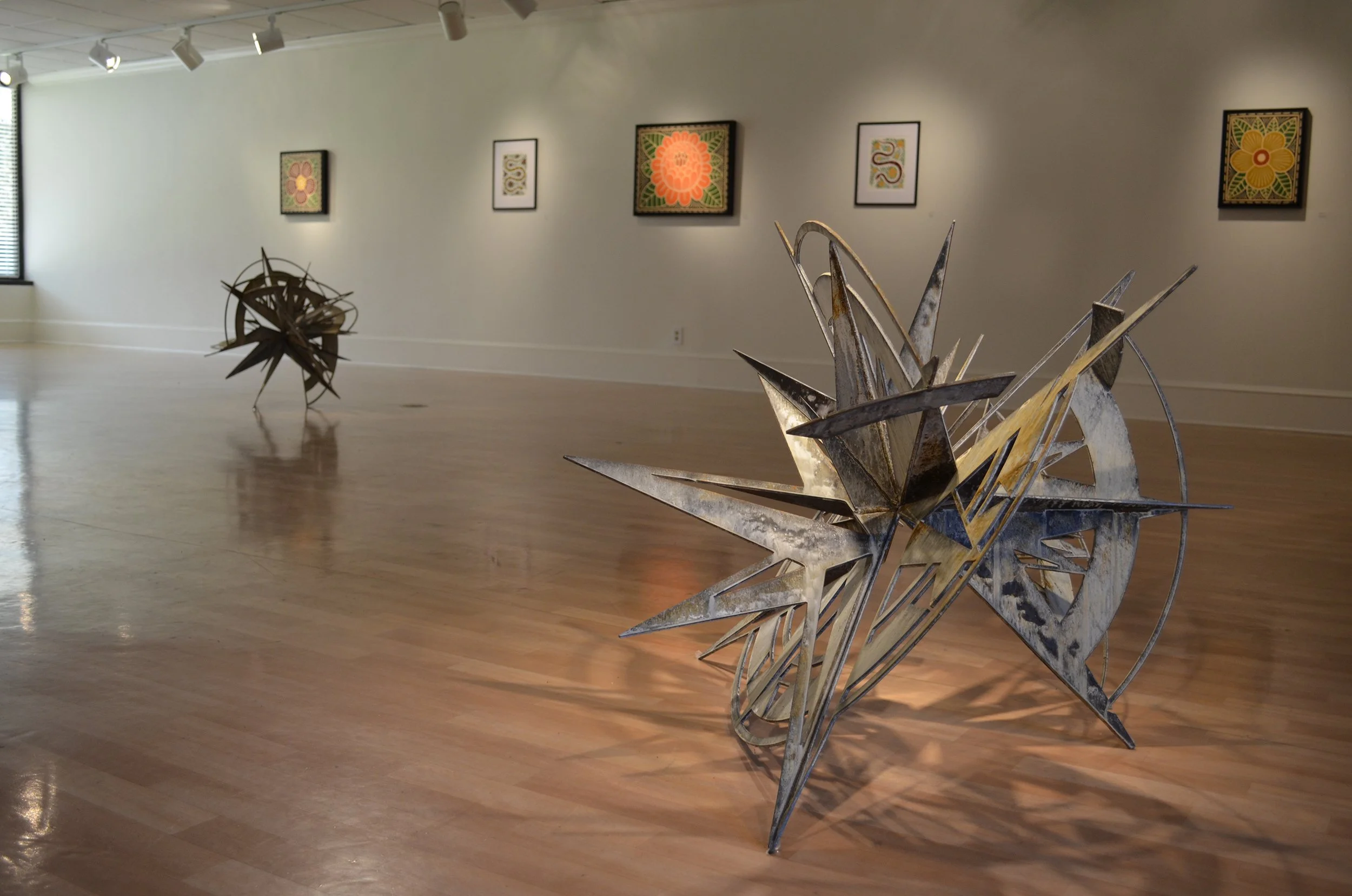 Maintain Course, 2025, Steel. 36"x36"x36"