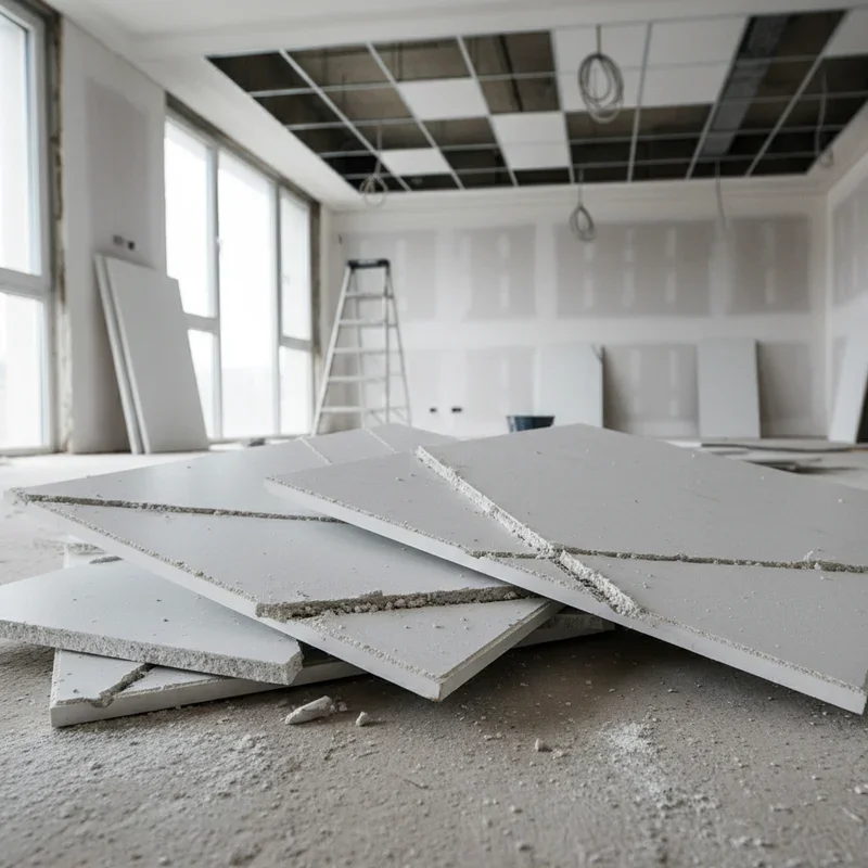 How to Cut Ceiling Tiles Easily and Safely