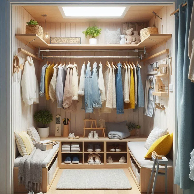 15 DIY Small Closet Ideas for Maximizing Space
