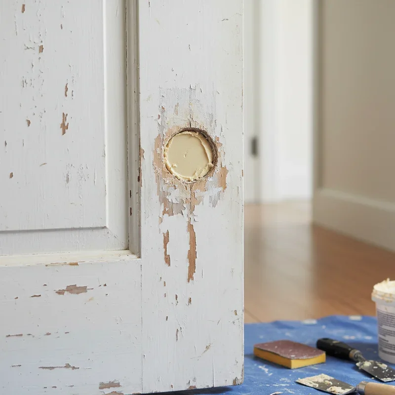 How to Fix a Hole in a Door Without Replacing It