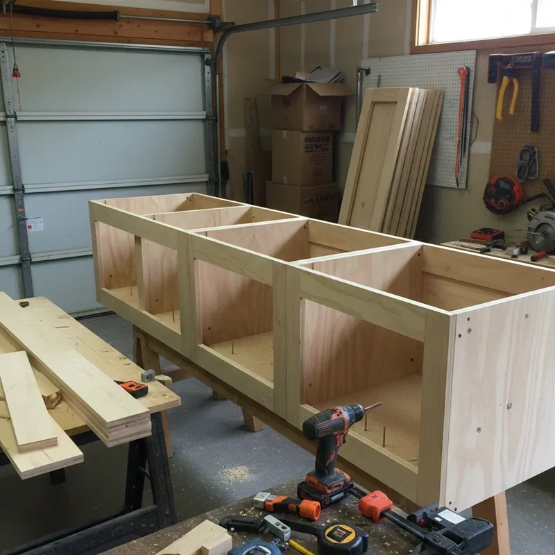 How to Build Kitchen Cabinets