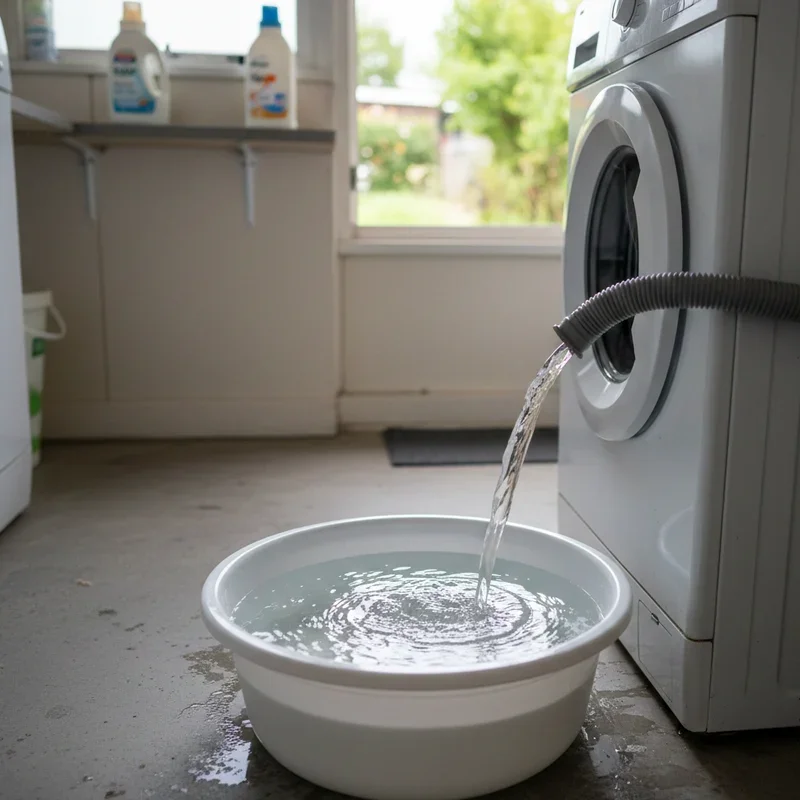 How to Drain a Washing Machine