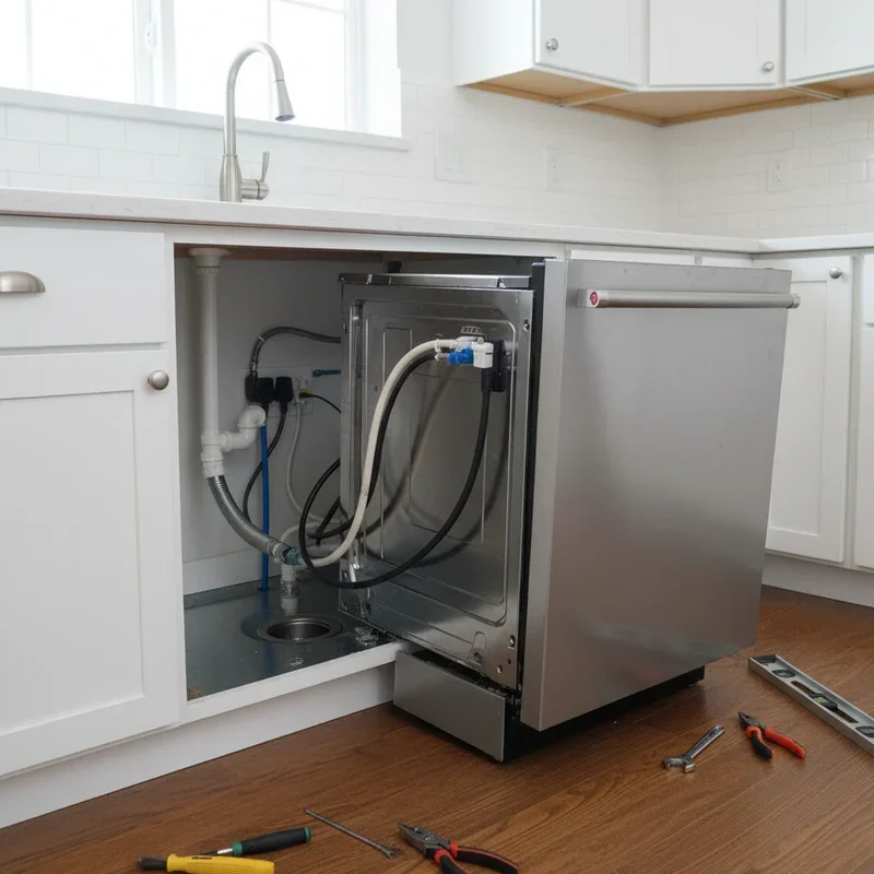How to Install a Dishwasher Step by Step