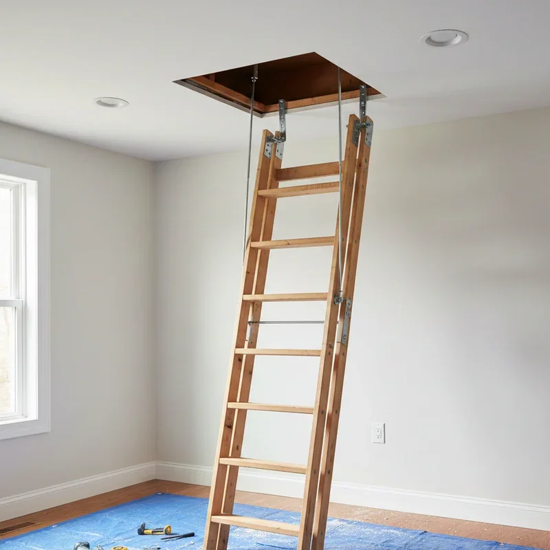 How to Install Attic Ladder