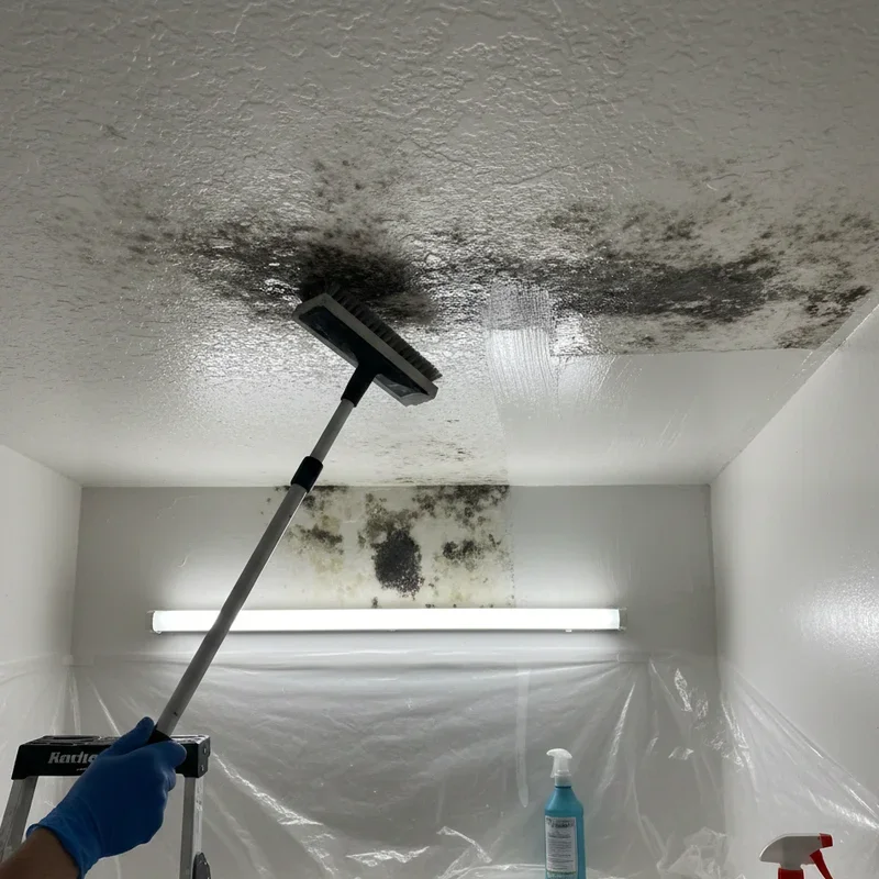 How to Remove Mold from Bathroom Ceiling Safely and Fast