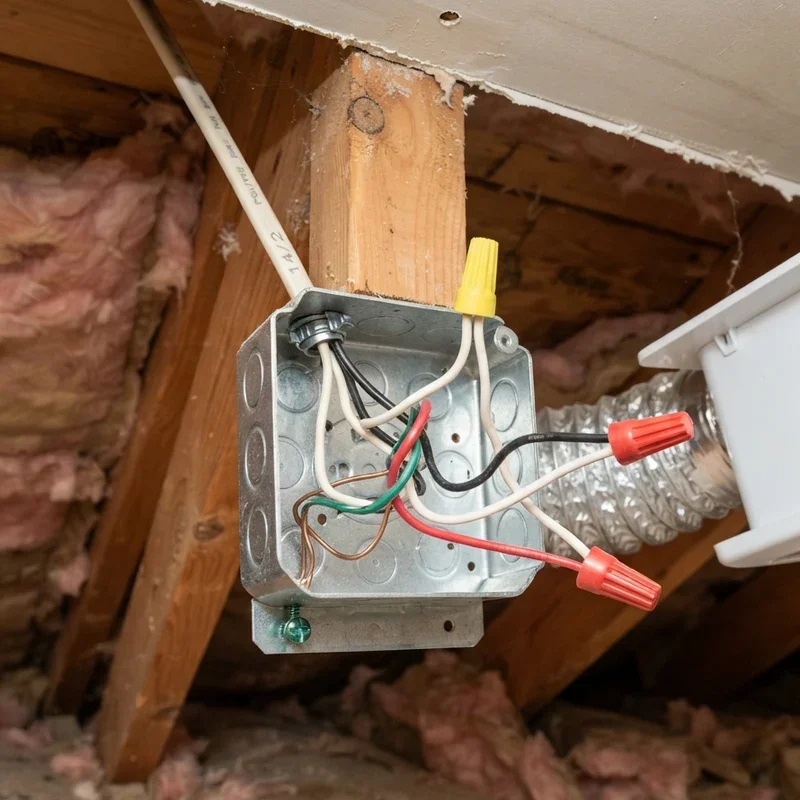 How to Wire a Bathroom Fan and Light Diagram