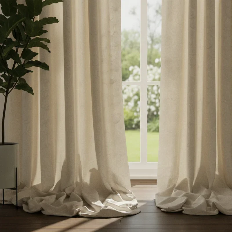Should Curtains Touch the Floor