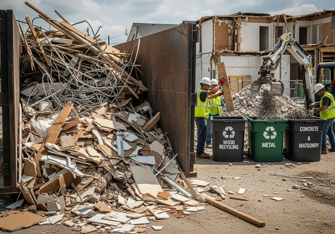 Managing Debris During a Remodel: From Plumbing Upgrades to Dumpster Rentals