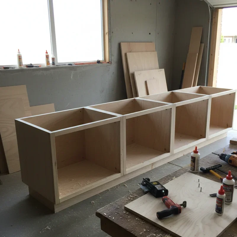 How to Build Kitchen Cabinets