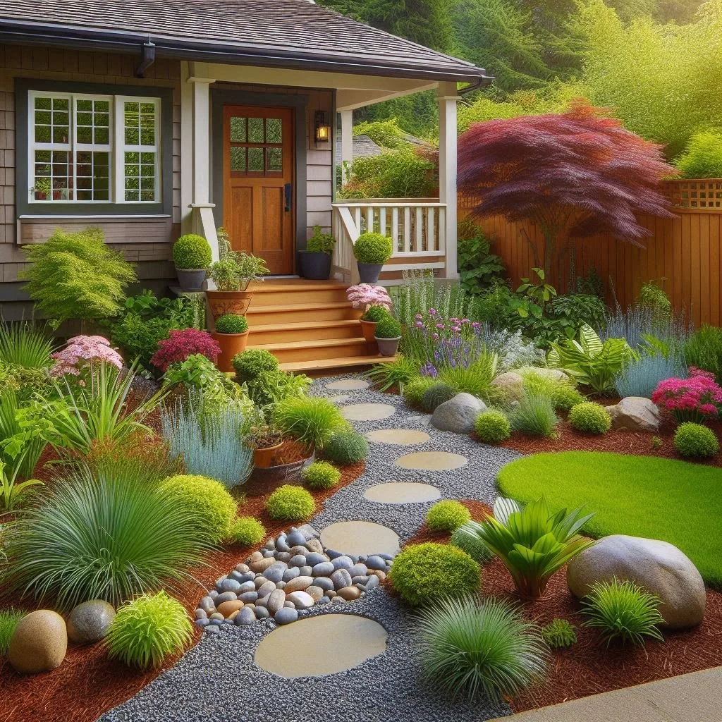 15 Small Front Yard Landscaping Ideas with Low Maintenance