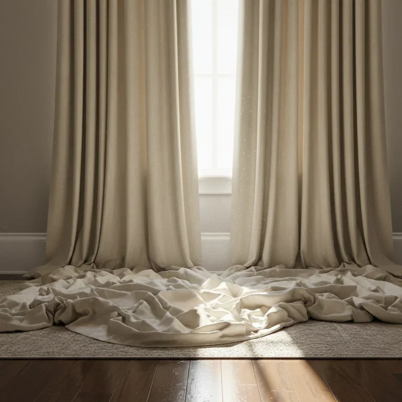 Should Curtains Touch the Floor