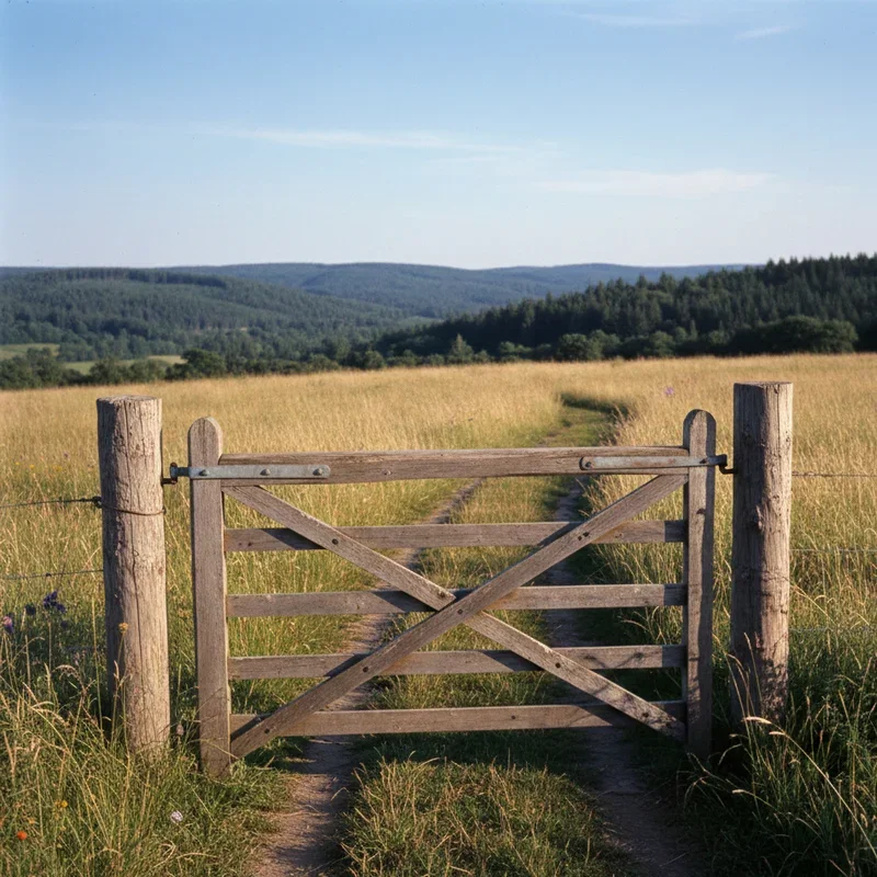 How to Build a Wooden Gate