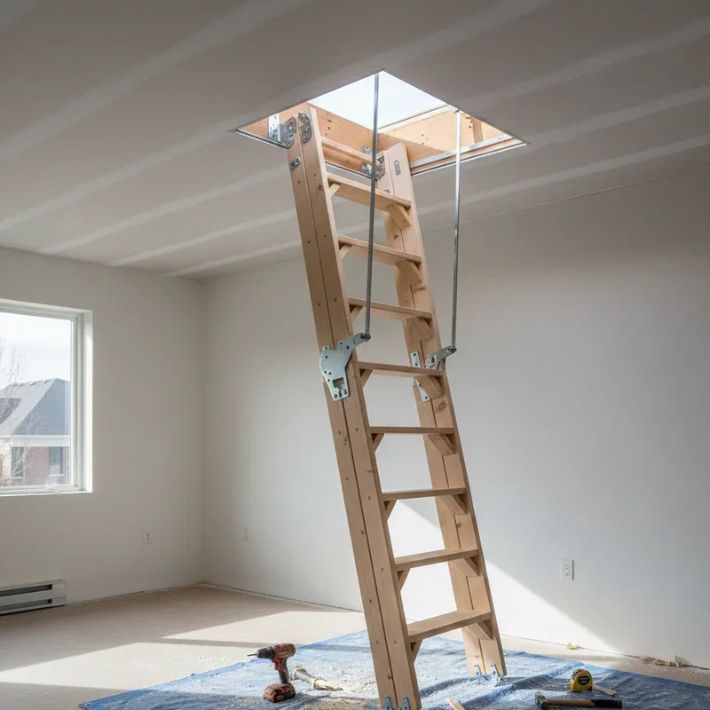 How to Install Attic Ladder