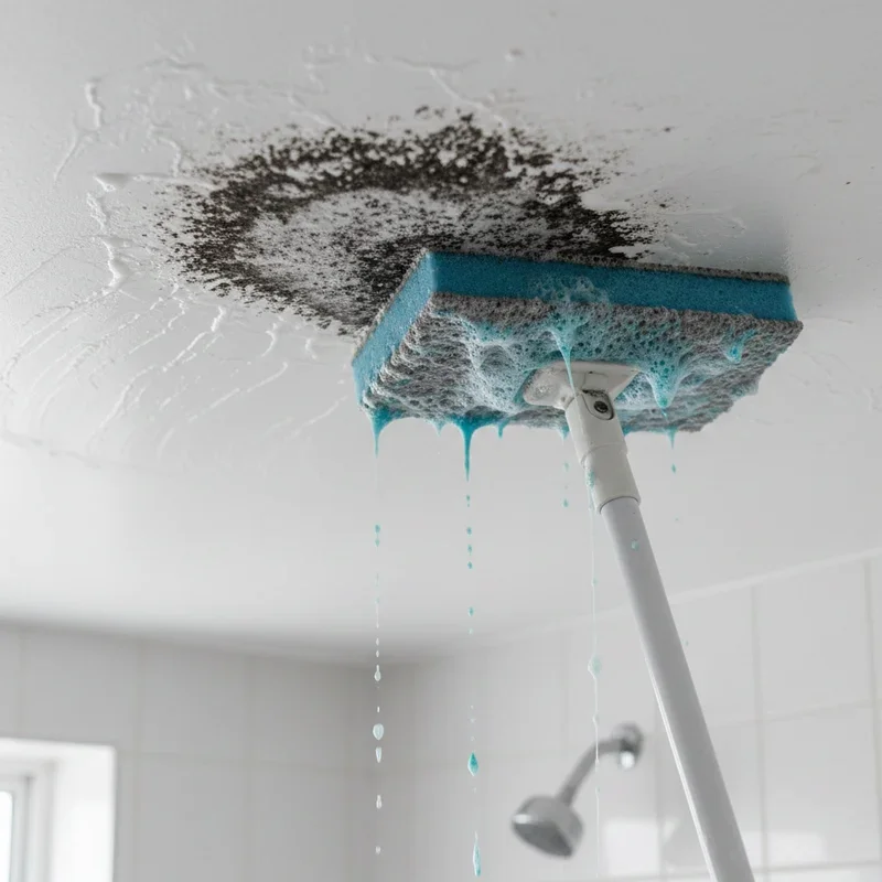 How to Remove Mold from Bathroom Ceiling