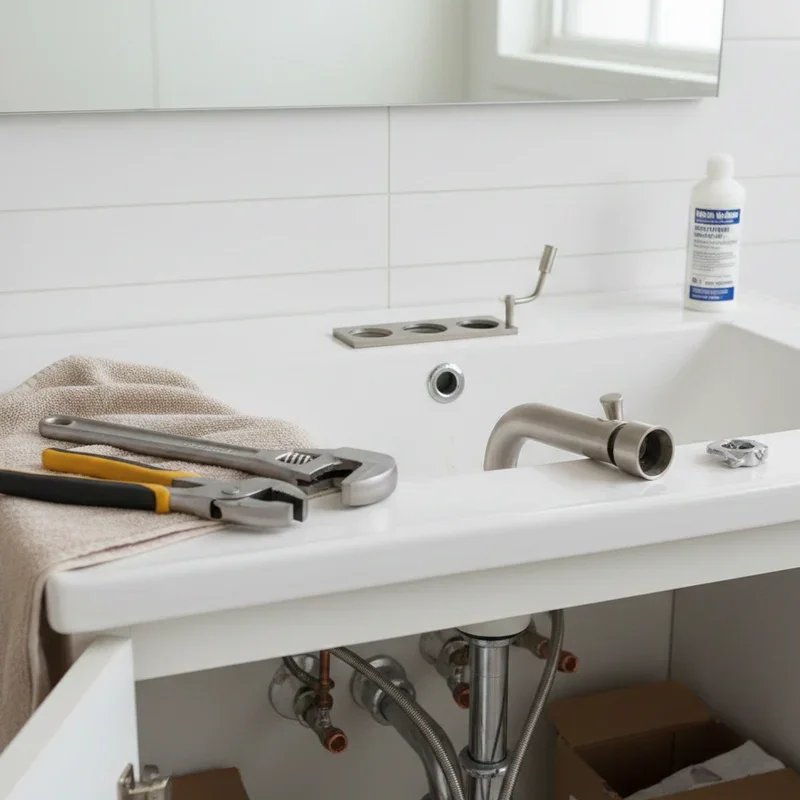 How to Replace a Bathroom Faucet
