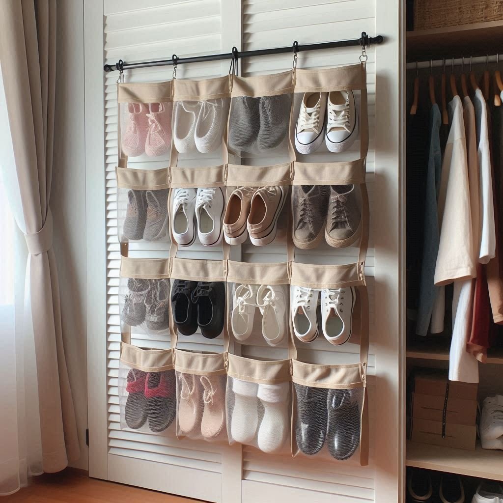 Diy shoe organizer for small closet sale