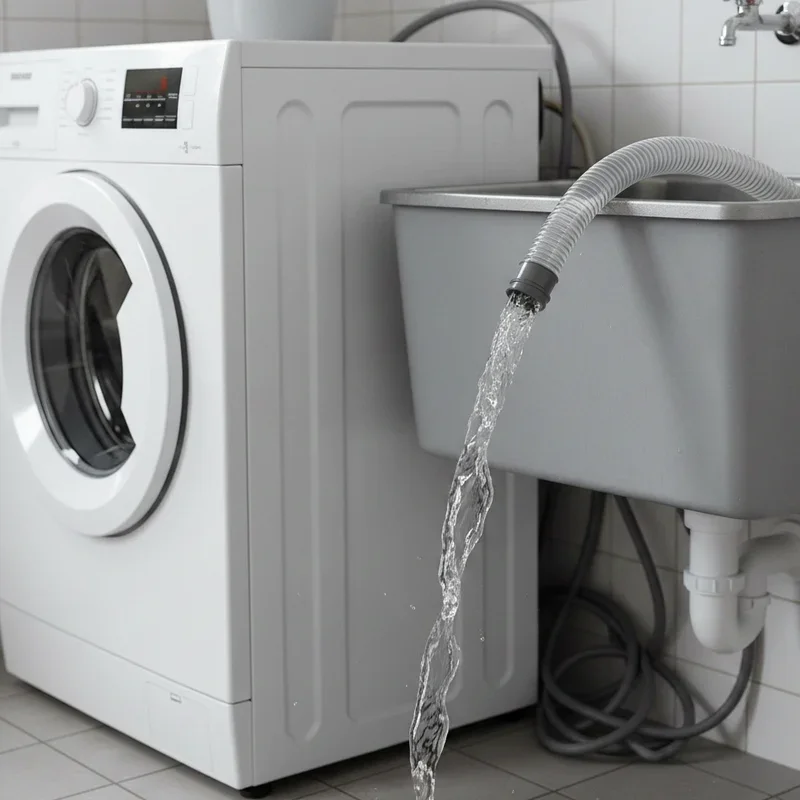 How to Drain a Washing Machine