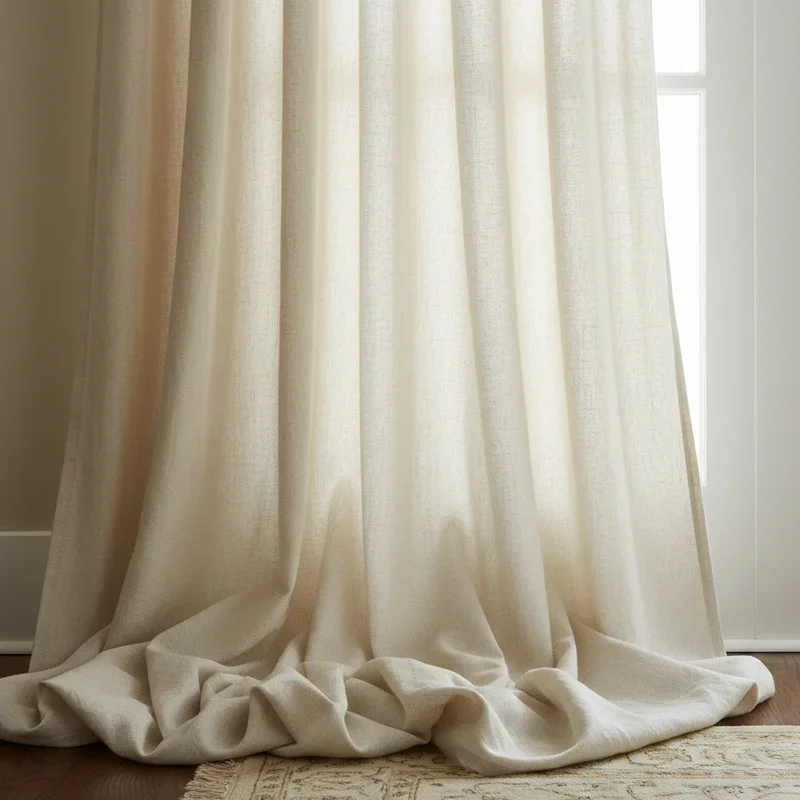 Should Curtains Touch the Floor