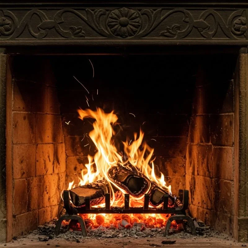 How to Start a Fire in a Fireplace Safely