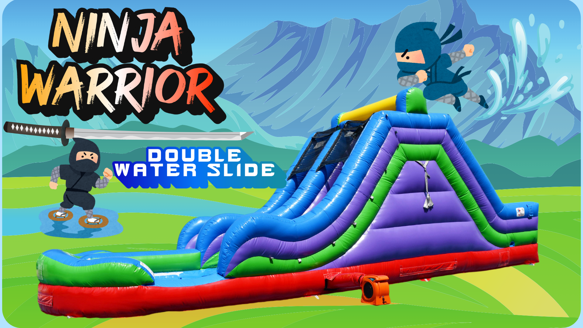 Ninja Warrior Double Water Slide (1).png