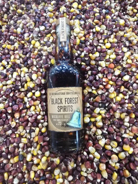 Heirloom hybrid corn used to make spirits at Old Homestead Distilling Co.
