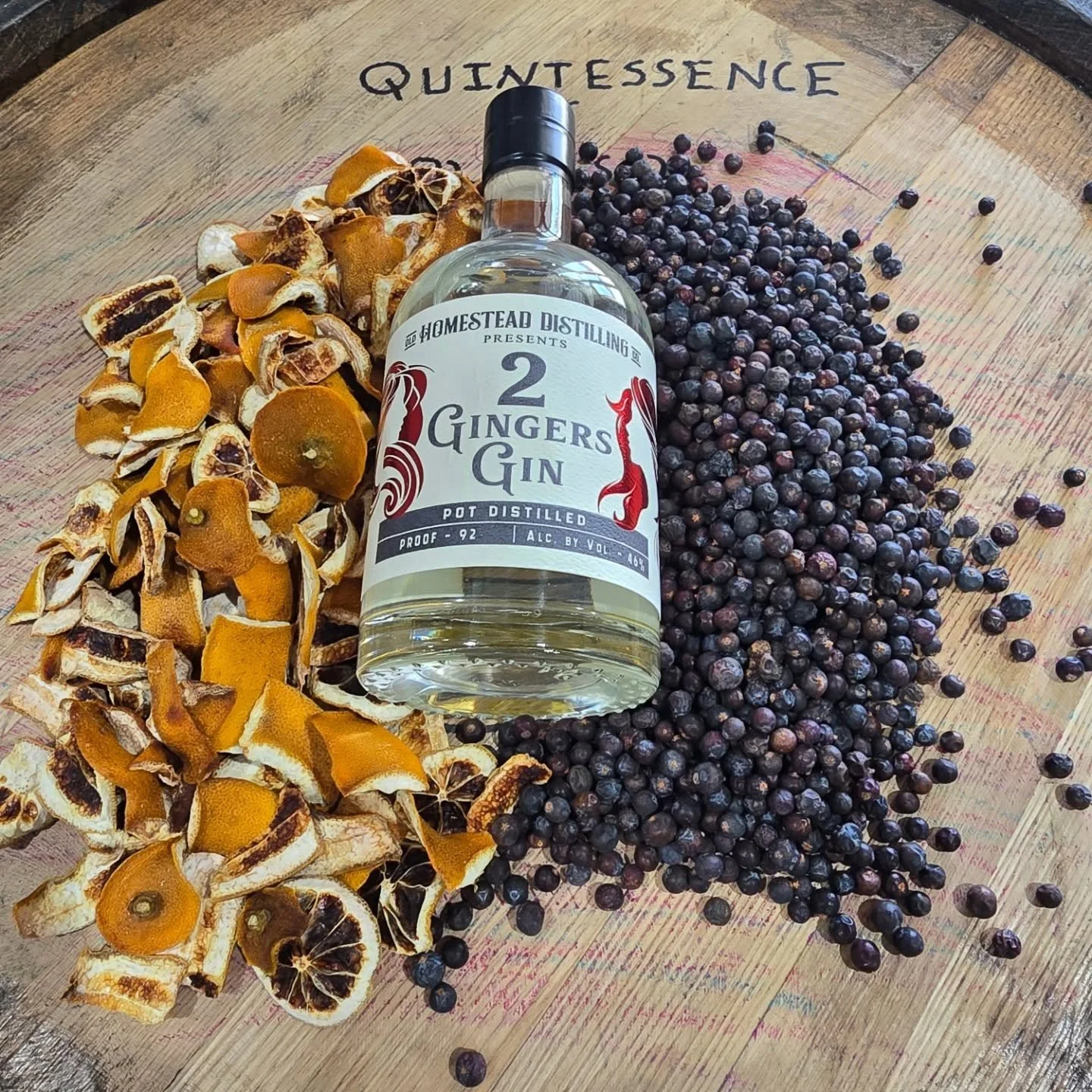 2 Gingers Gin from Old Homestead Distilling Co.