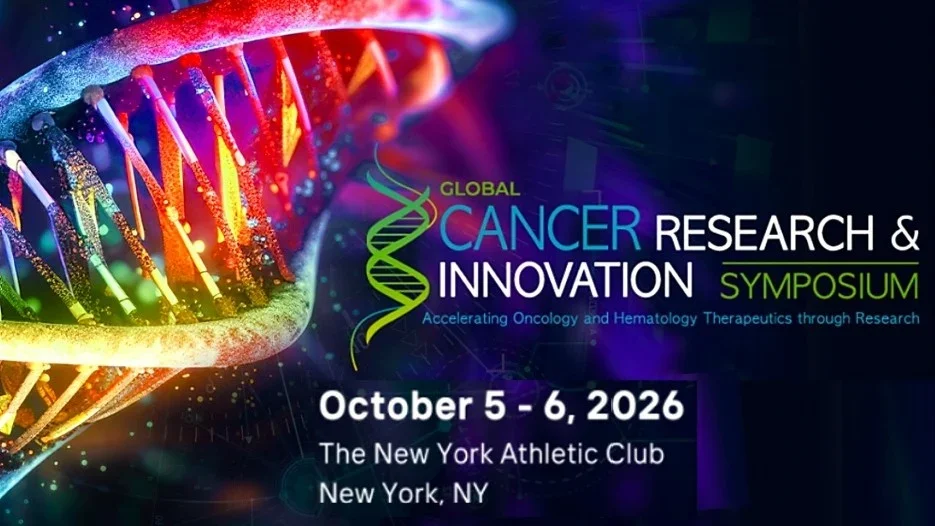 Global Cancer Research and Innovation Symposium, October 5–6, 2026, at the New York Athletic Club.