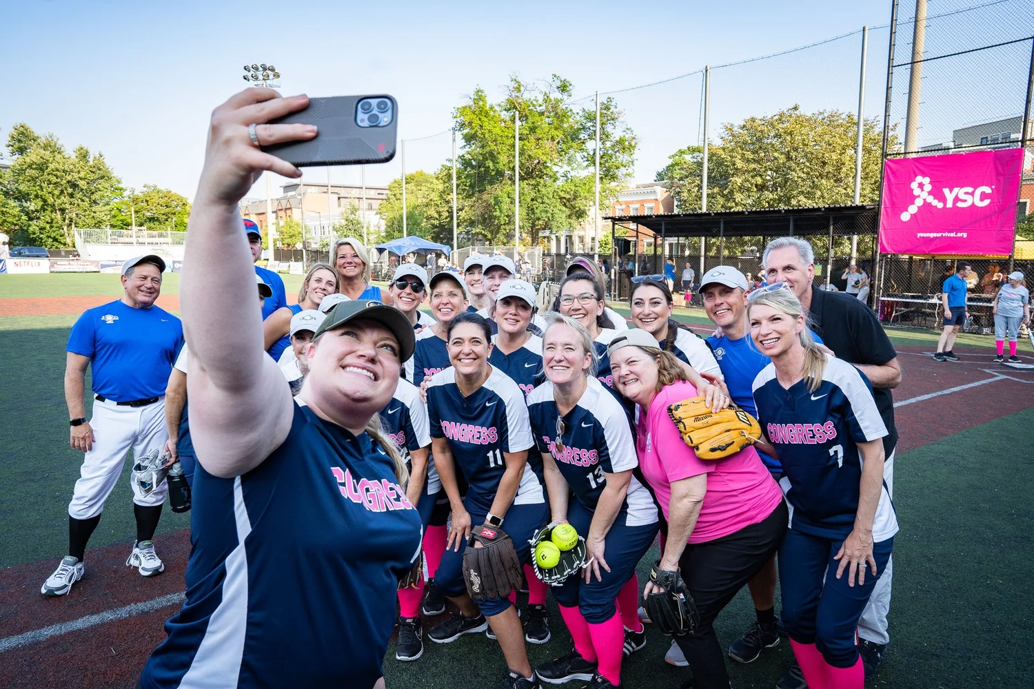 Media — Congressional Women's Softball Game
