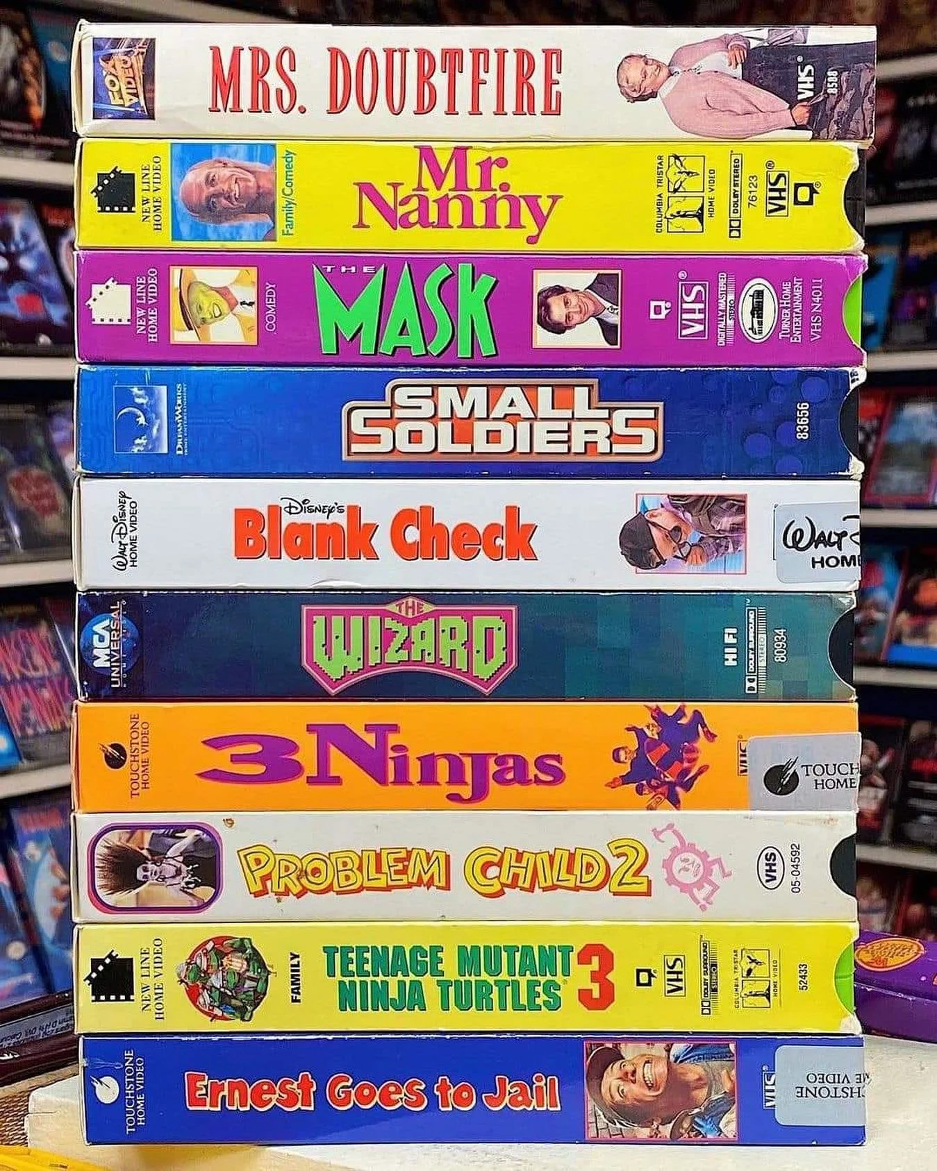 What a time to be alive! #VHS #Movies #Classics