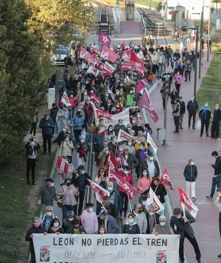 El tren que ya no llega: símbolo del abandono del medio rural leonés