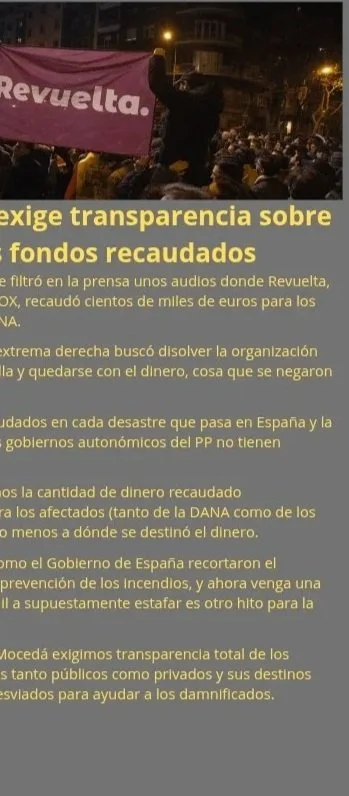 Alantre Mocedá reclama transparencia sobre los fondos recaudados para los incendios
