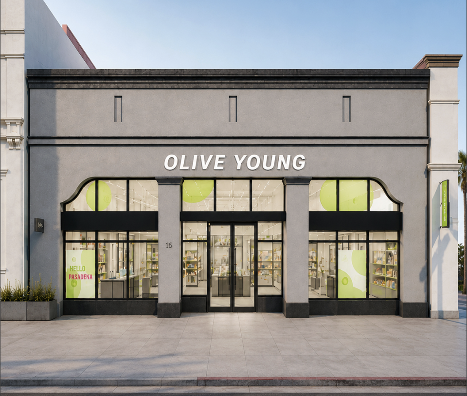 Olive Young Pasadena Front building