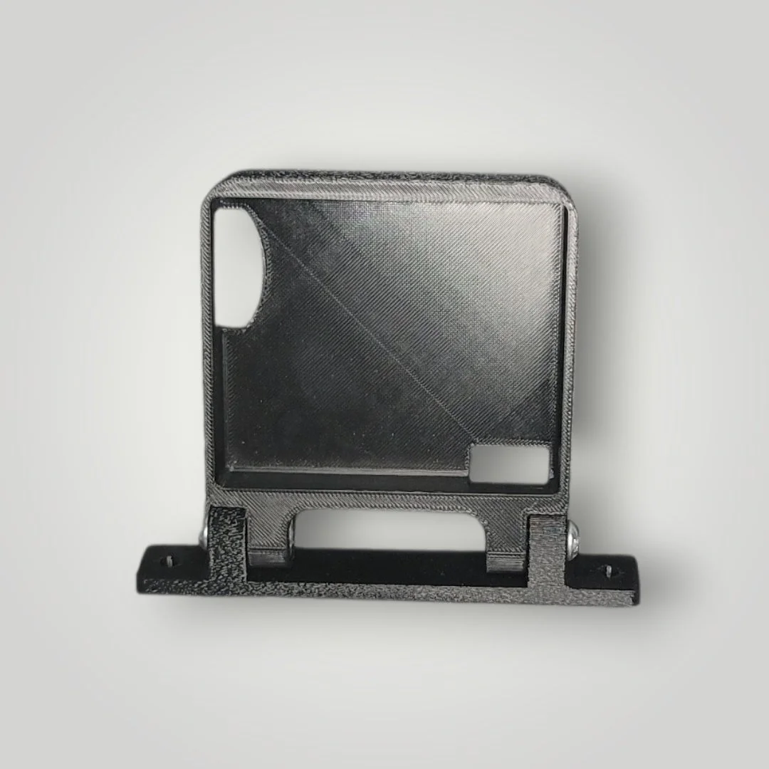 bottom hinged mount for Holley EFI 3.5" screen Terminator X, Sniper and Dominator (Copy)