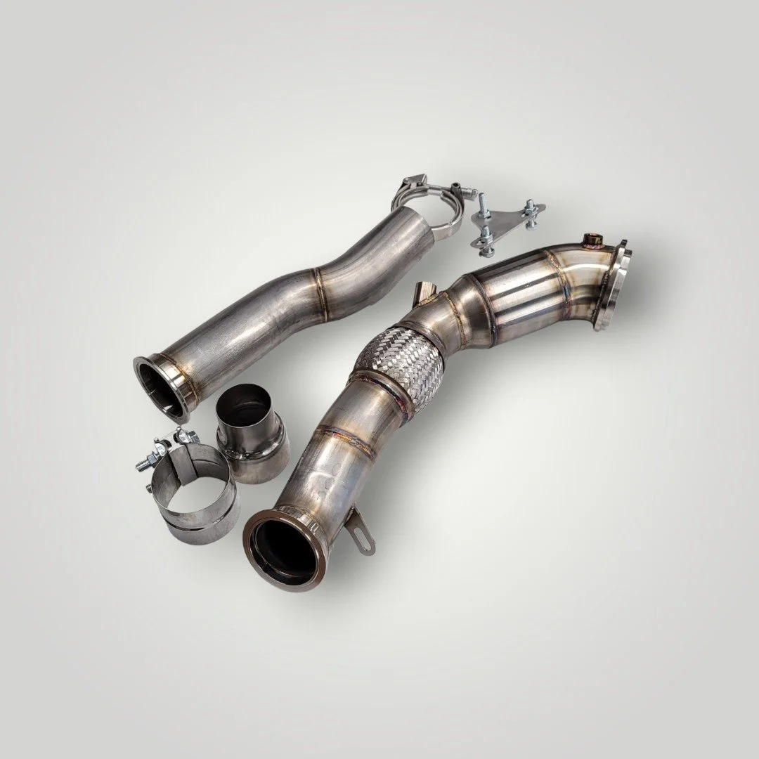 3" inch Stainless steel catted downpipe for EcoBoost 2025+ Ford Maverick and 2023+ Ford Escape