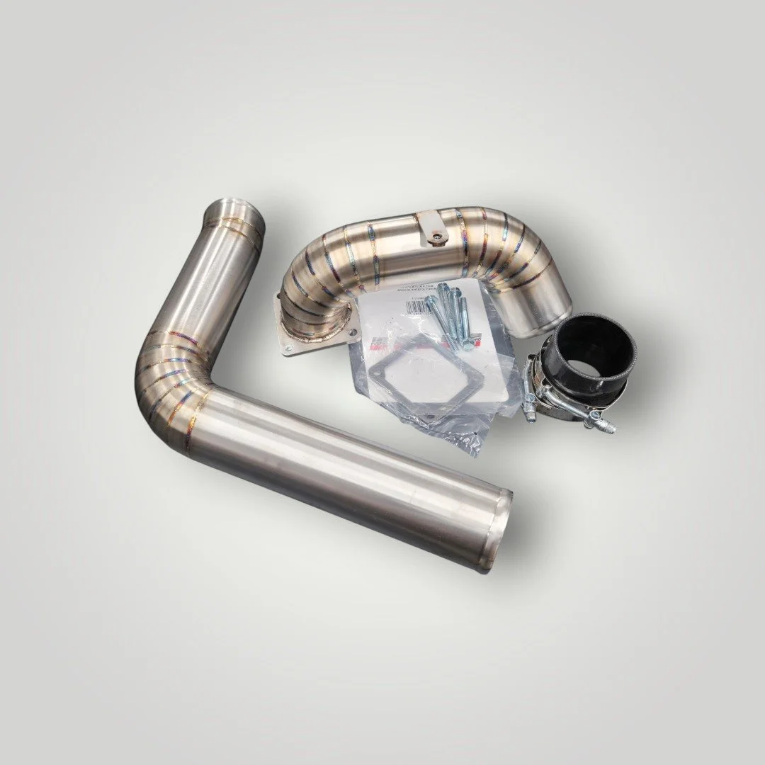 Intake horn and cold side piping kit for 5.9L 24V Cummins Engines 03-07 Ram 2500/3500