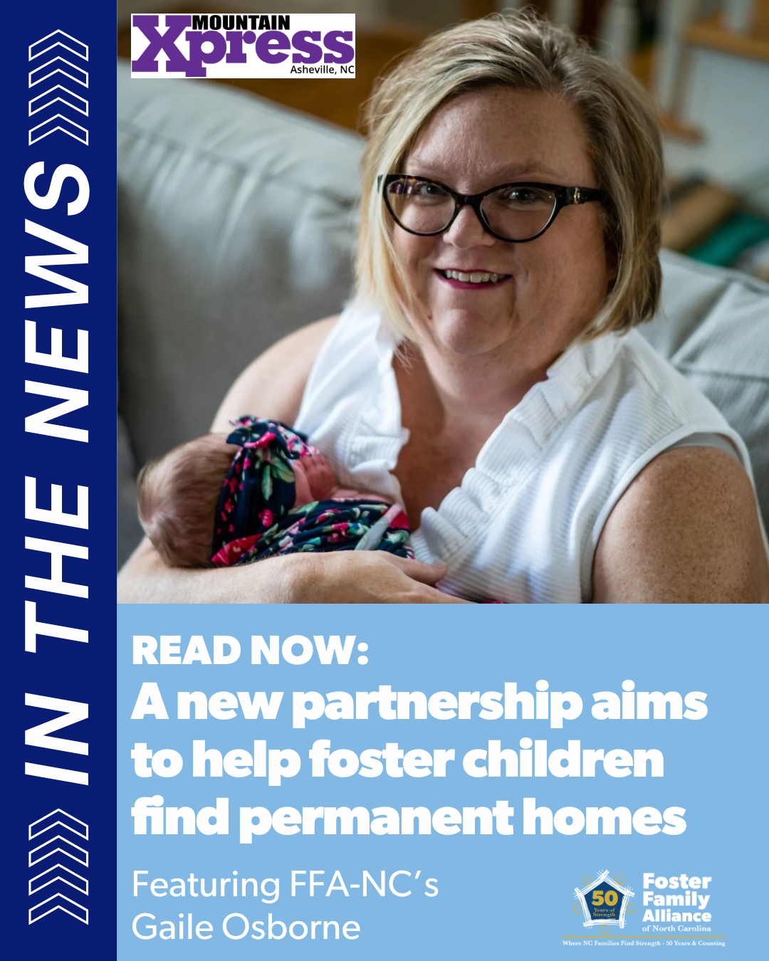 A new partnership aims to help foster children find permanent homes