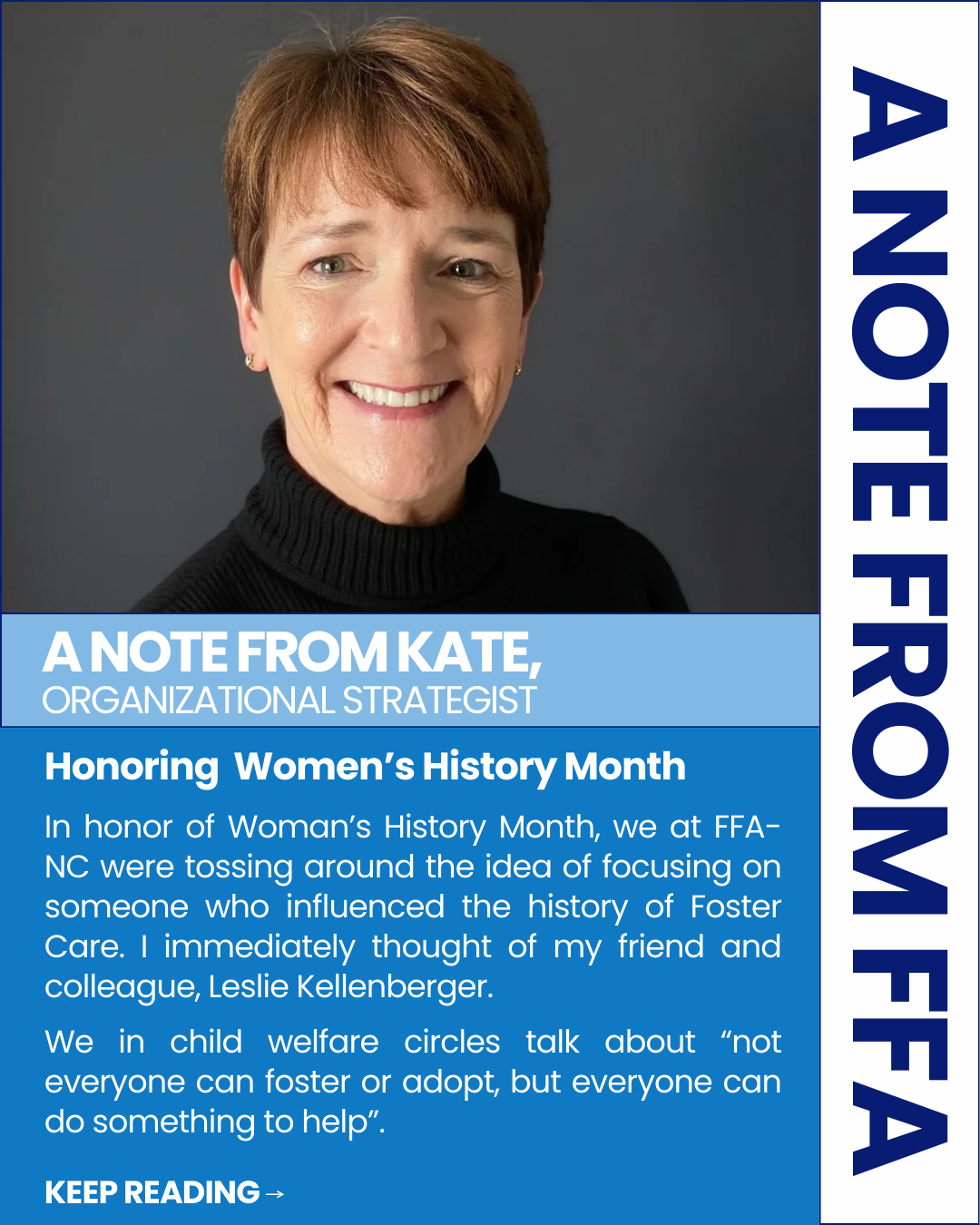 A Note from Kate Peterson