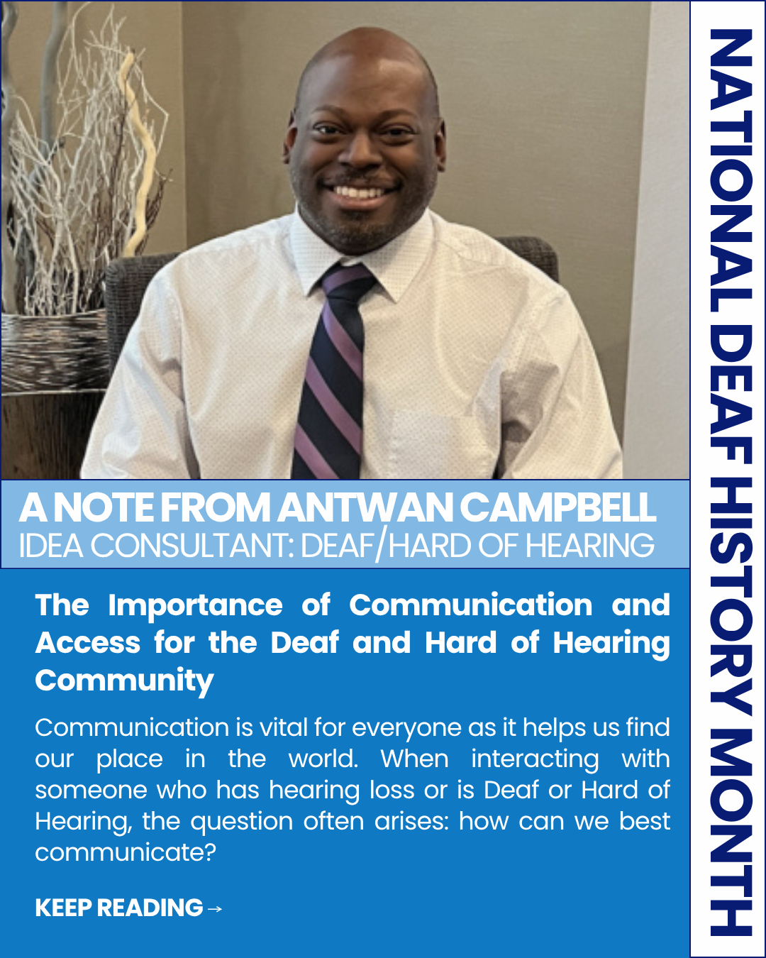 A Note from Antwan Campbell