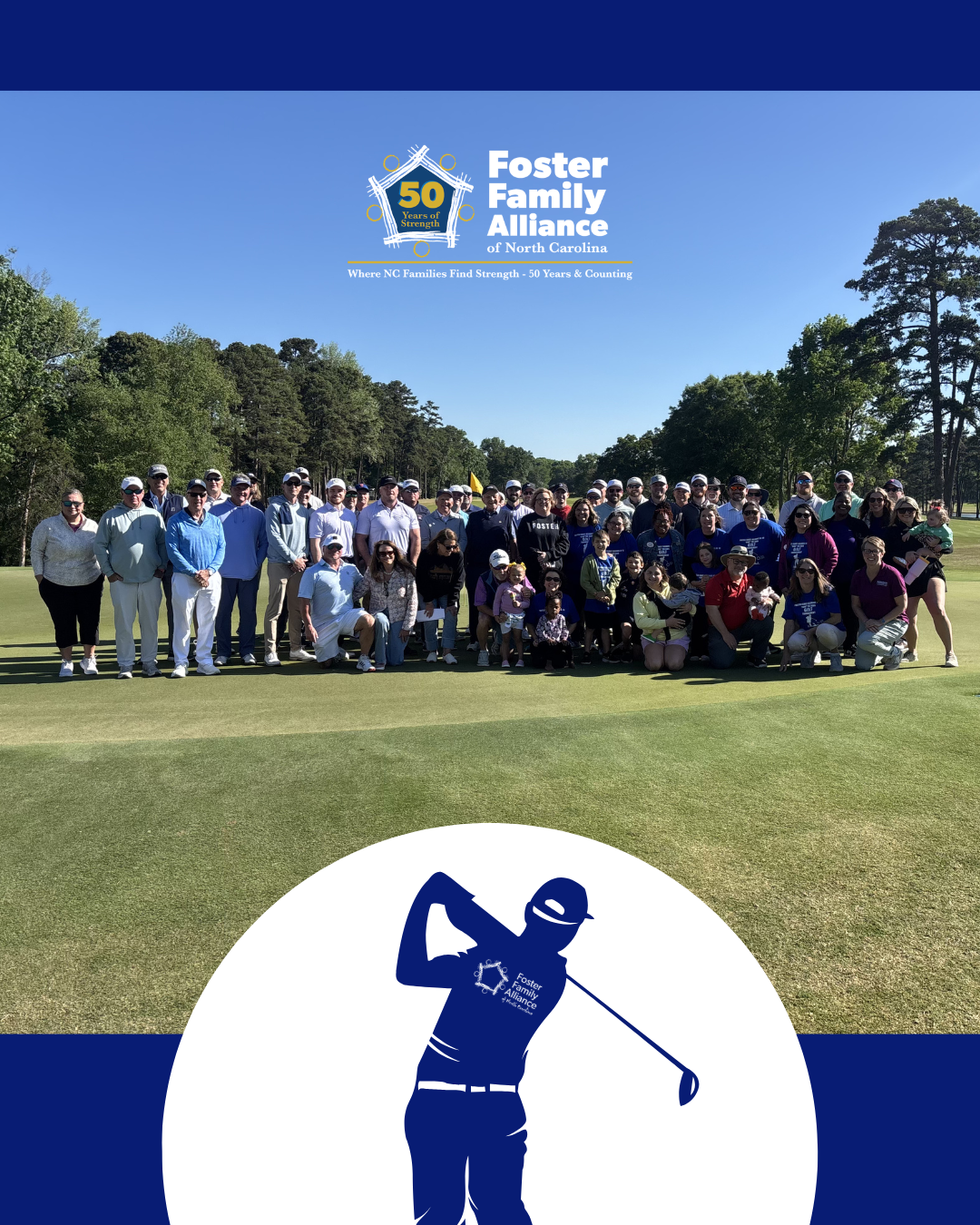 3rd Annual “Fore the Kids” Golf Tournament Raises $32K for Foster Family Alliance of NC