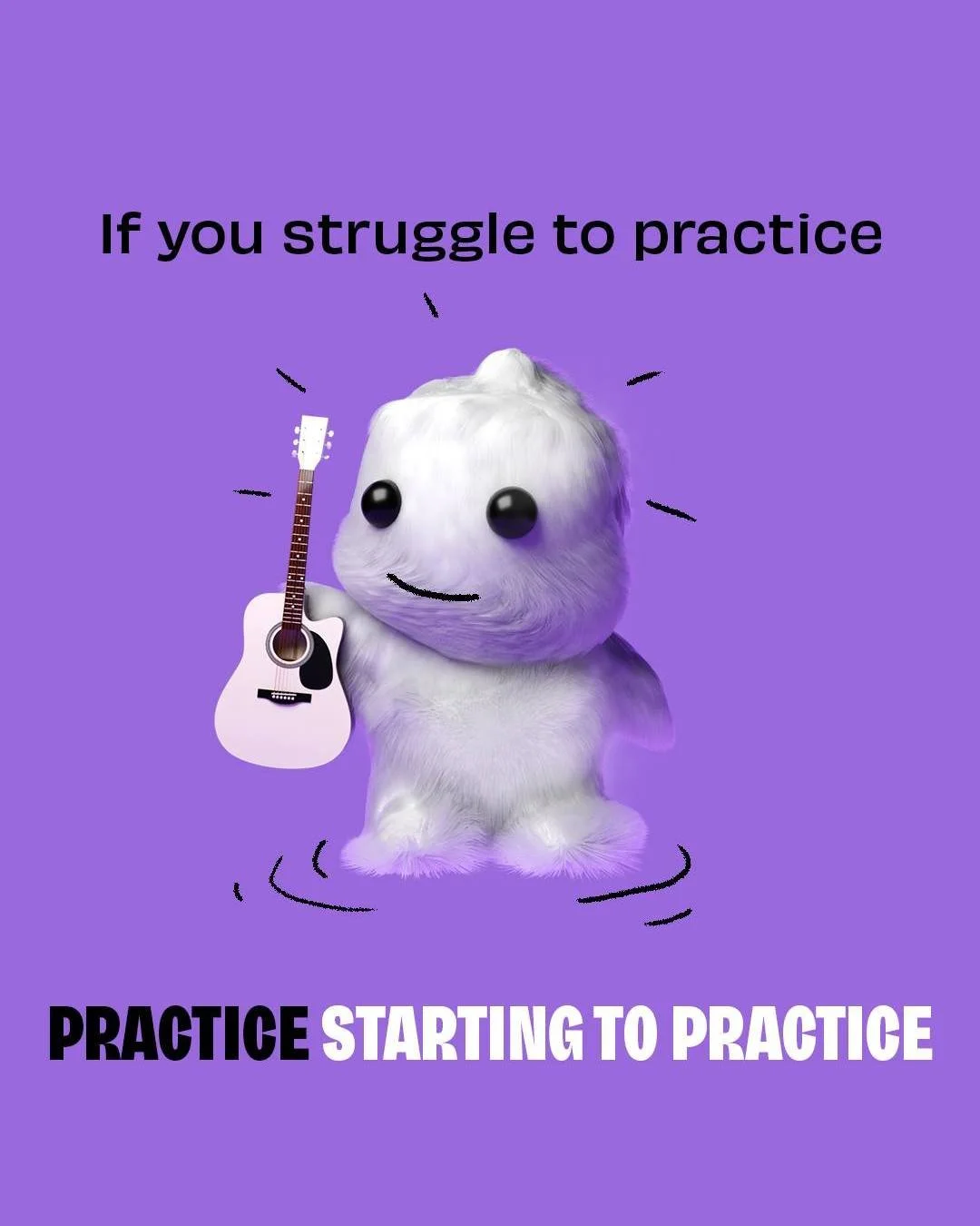 A consistent practice routine starts by picking your instrument up.  If you are too busy to practice playing it, at least pick it up and put it back down once a day.  You'll be surprised how much this can help you practice more in the long run!  It's