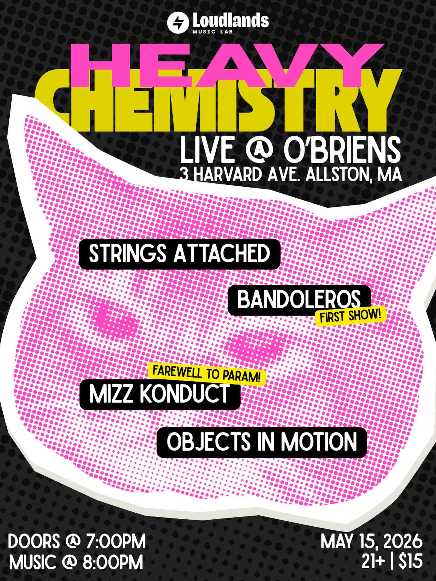 Our chemists are out of the lab again, and they will materialize joy for you in Allston!!!