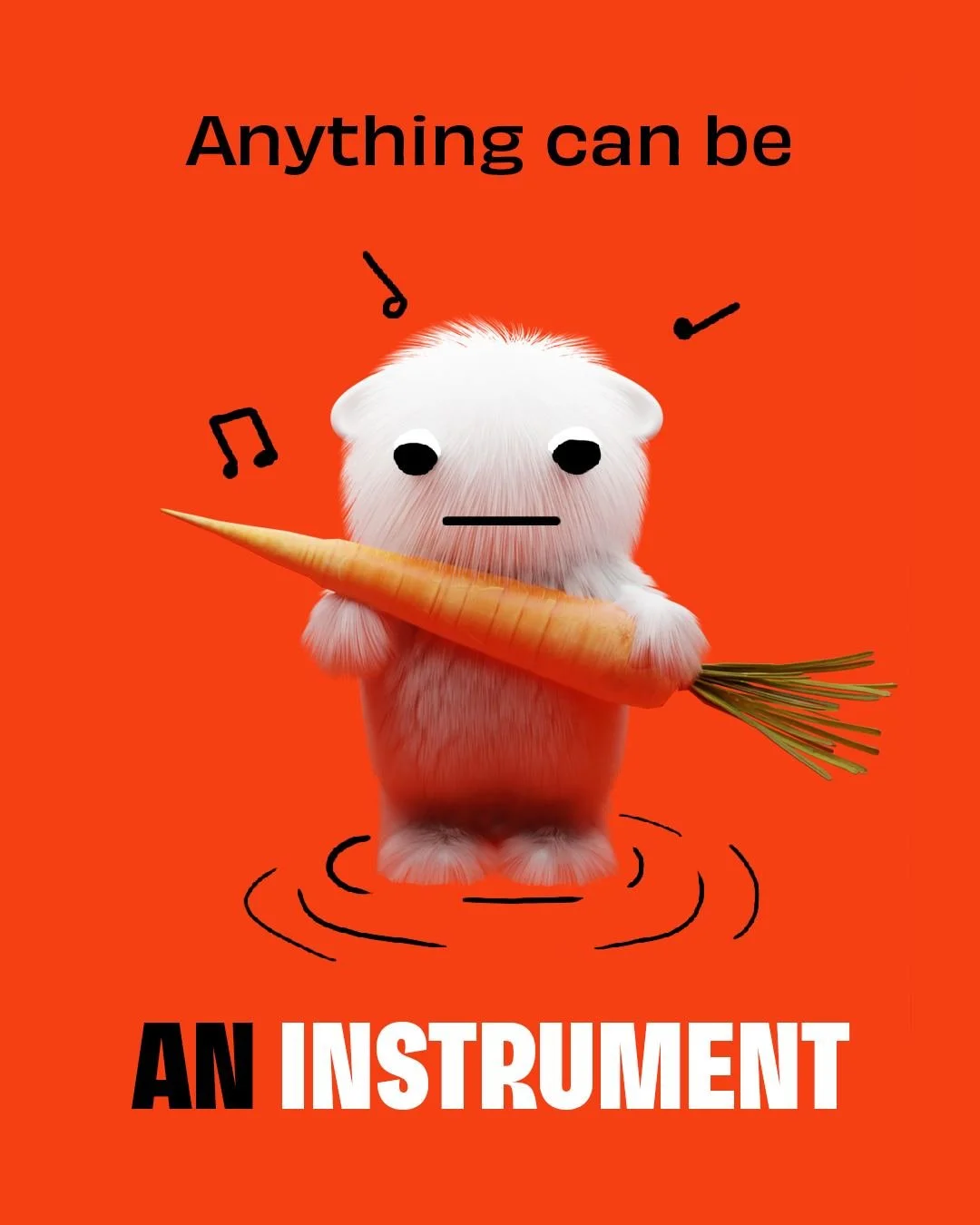 The crunch of a carrot, the slam of a door, the howl of a wolf, a stomp on the floor!