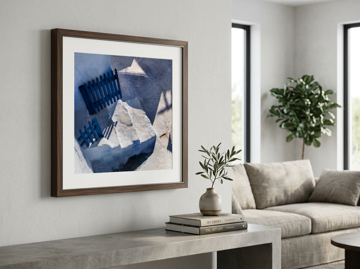 High-quality Santorini art print created for long-term display, with exceptional attention to photographic detail, colour and presentation. A refined choice for collectors of travel photography and contemporary wall art.