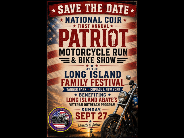 Long Island Family Festival, Patriot Motorcycle Run and Bike Show